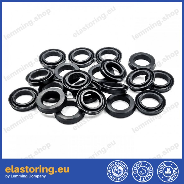 Piston seal PS01 12,8x20x4,5u NBR FORM70A [DDE079/1]